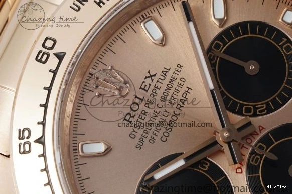 MiroTime 0309 Sporty Daytona 116505 QF 1:1 Best Edition RG Dial on RG Bracelet SA4130 V 1755